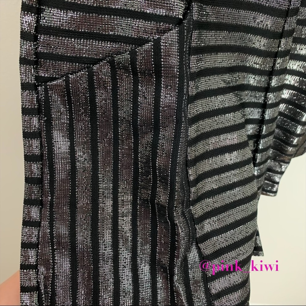 MinkPink Glimmer of Hope Striped Playsuit - Picture 11 of 11
